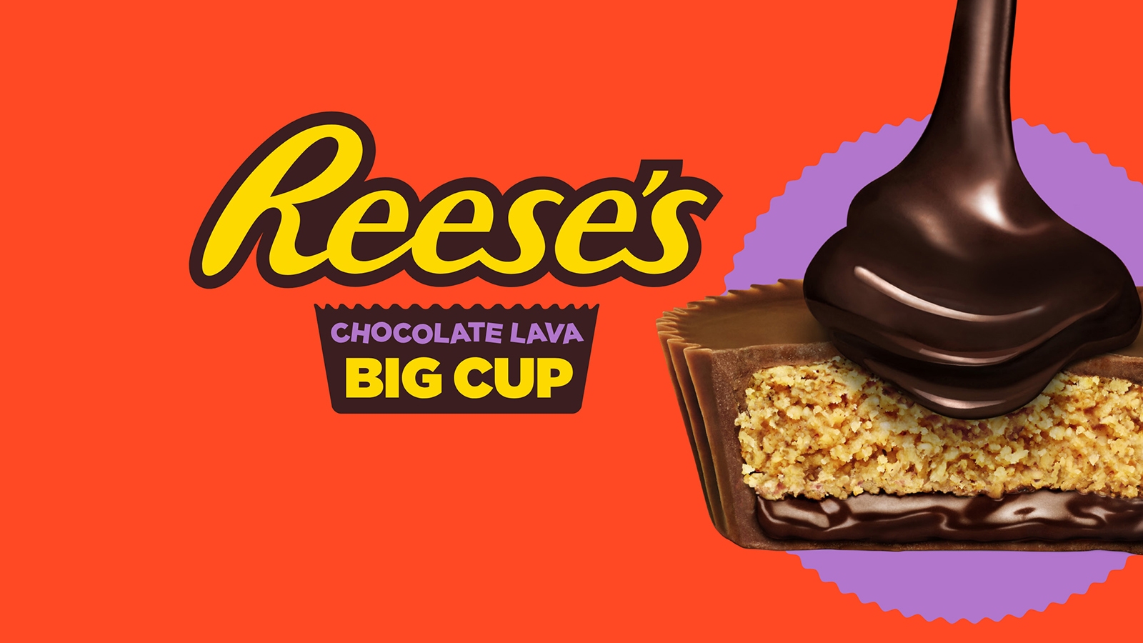 Reese's New Chocolate Lava Big Cup